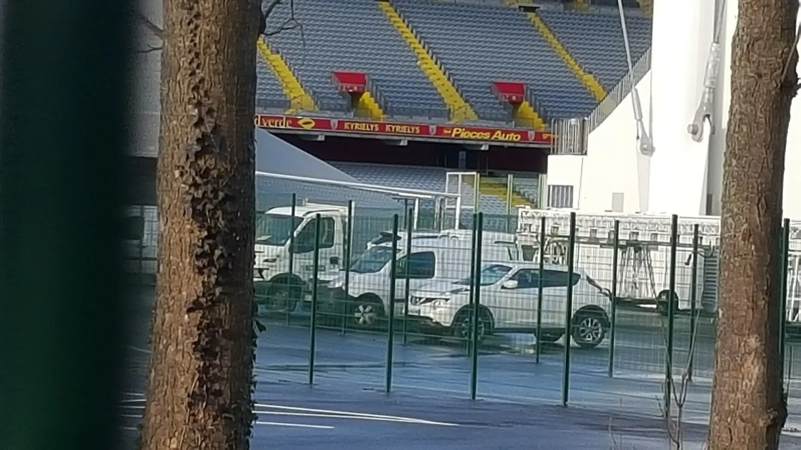Vue d’archive du stade Bollaert-Delelis à Lens