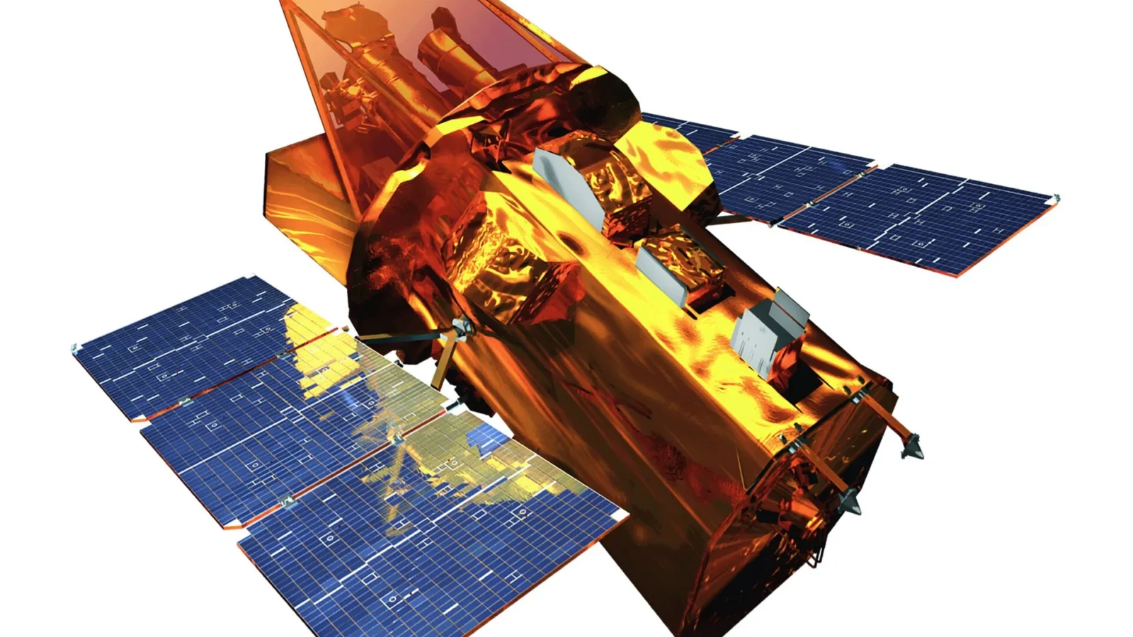 Vue d’artiste de l’observatoire spatial Swift