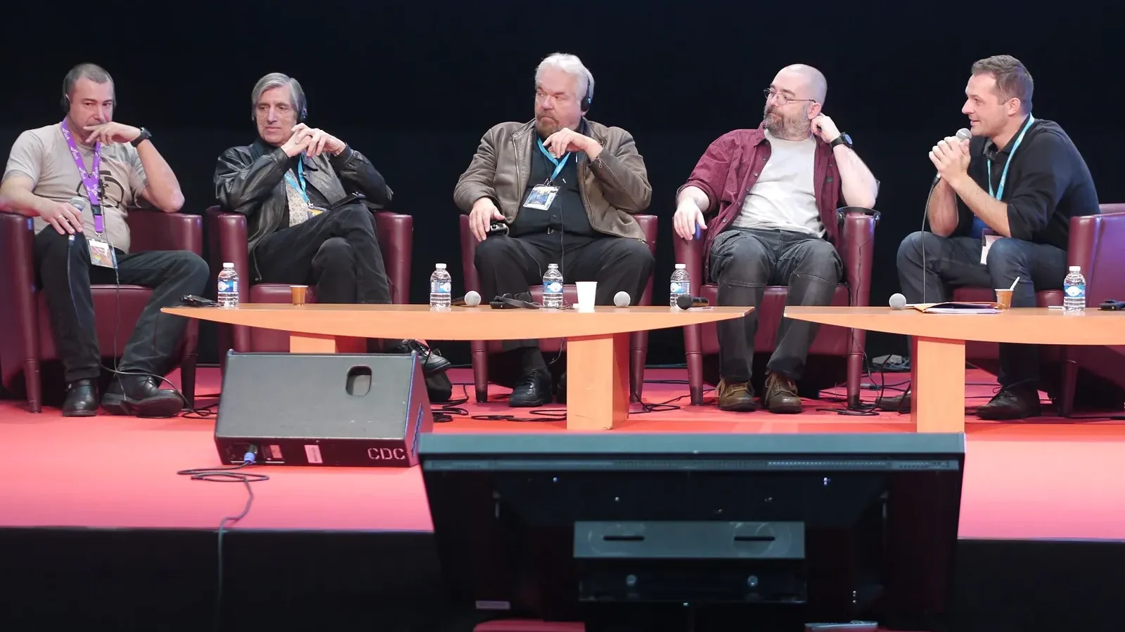 Une table ronde du festival Utopiales en 2014