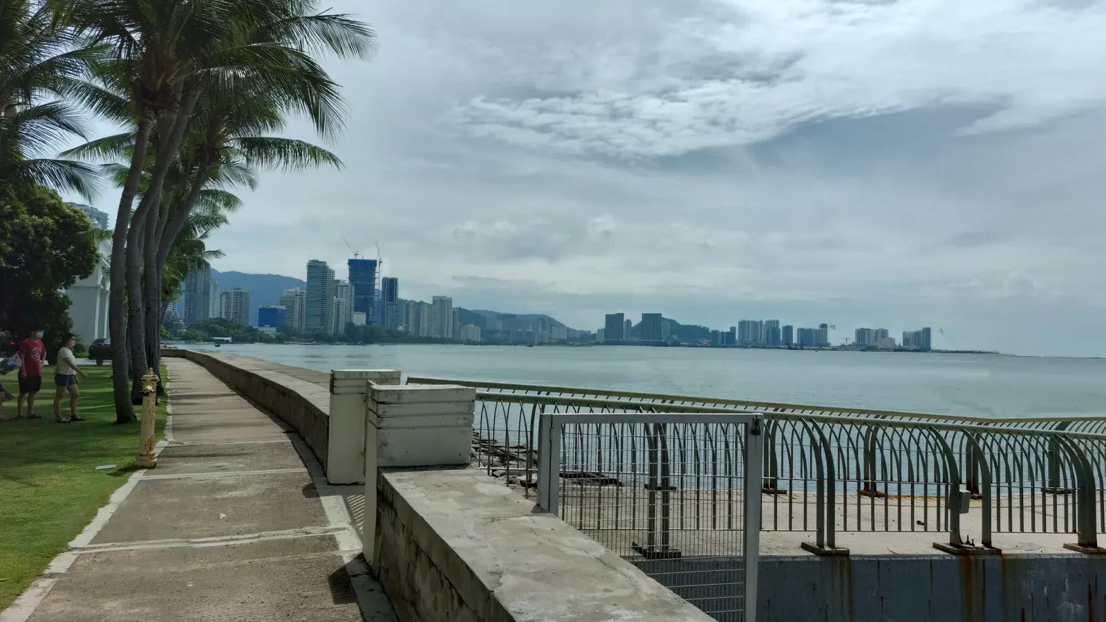 Panorama du nord de George Town à Penang