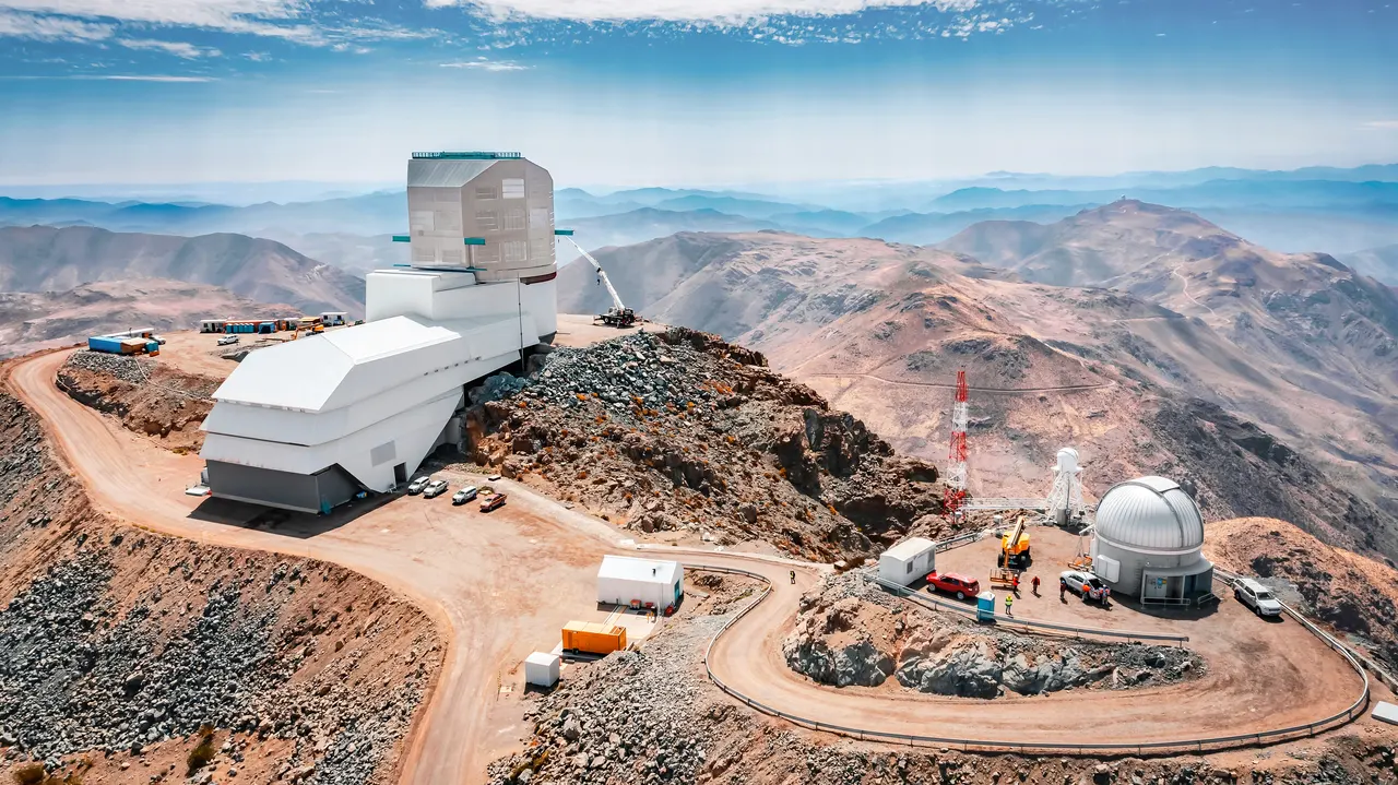 L’observatoire Vera C. Rubin en octobre 2023