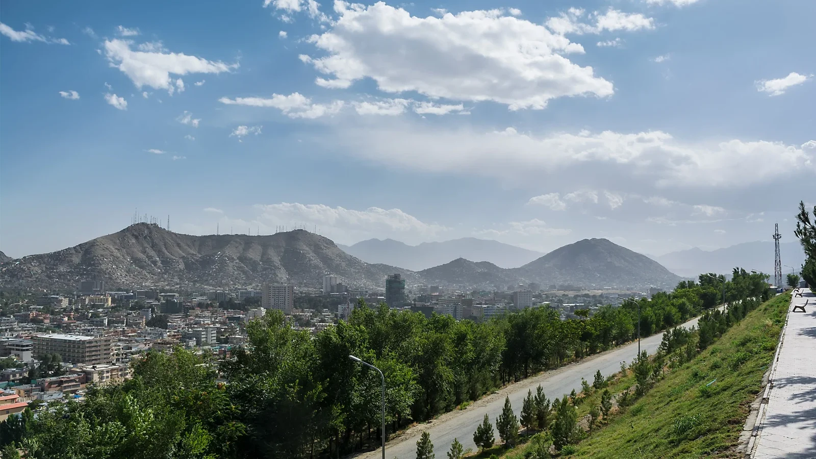 Vue de Kaboul, 25 juin 2015. Illustration géographique d’archive, pas une opération humanitaire de 2026.