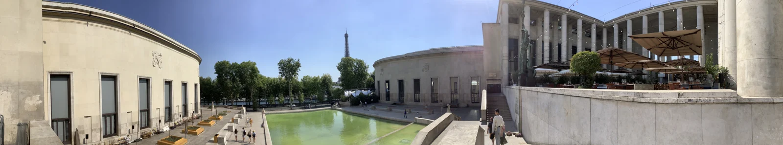 Panorama du Palais de Tokyo en juillet 2022